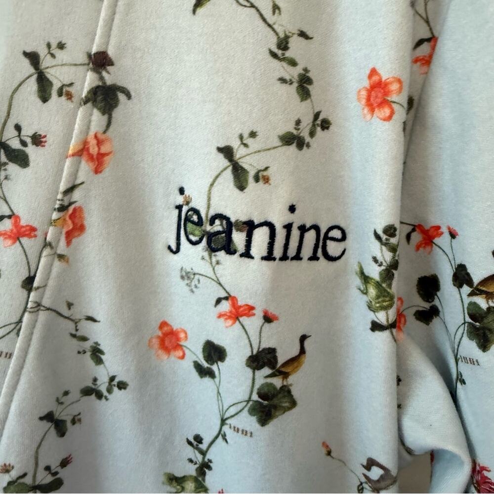 Hill House Drew Floral Robe Jeanine - Picture 5 of 7